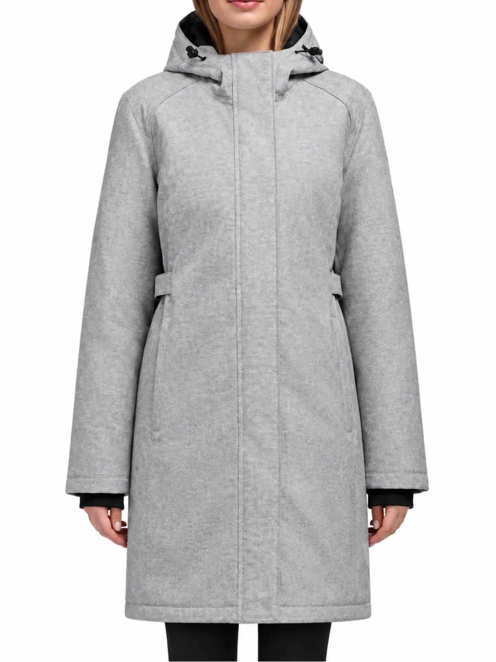 Sunice Stormpack Three Quarter Length Jacket Coat Grey Size XL